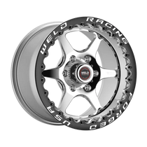 Weld Racing RT-S S79 HD Forged 17x10 / 6x135 BP / 6.2in. BS  Polished Drag Wheel (Low Pad) - Black Single Beadlock #79LP7100Y62F for 2004-2025 Ford F-150