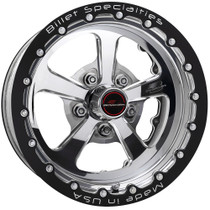 Shop for the best deals on the Billet Specialties Dominator | Polished Double Beadlock Wheel | 15x10 | 6.5in BS | 5x4.75 (5x120.65) - RDB95106165N from DragRacingWheels.com.