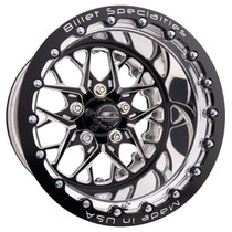 Shop for the best deals on the Billet Specialties Redline | Black Double Beadlock Wheel | 15x15 | 6.50in BS | 5x4.75 (5x120.65) - BRDB07515L6165 from DragRacingWheels.com.