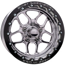 Shop for the best deals on the Billet Specialties Win Lite | Polished Single Beadlock Wheel | 15x14 | 5.50in BS | 5x4.75 (5x120.65) - RSB22514L6155 from DragRacingWheels.com.