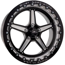 Billet Specialties Street Lite 17x9.5 | 6x139.7 BC | 6.50in BS - Black Wheel - BRSB36795V8365 for Chevrolet Silverado 1500 1999-2026, GMC Sierra 1500 1999-2026