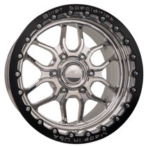 Shop for the best deals on the Billet Specialties Win Lite 6 LT | Polished Single Beadlock Wheel | 17x9.5 | 6.5in BS | 6x139.7 (6x5.5) - RSB26795V8365 from DragRacingWheels.com.
