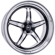 Shop for the best deals on the Billet Specialties Street Lite | Black Drag Wheel | 15x9 |  4.50in BS | 5x4.75 (5x120.65) - BRS23590L6145 from DragRacingWheels.com.