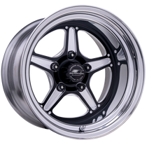 Shop for the best deals on the Billet Specialties Street Lite | Black Drag Wheel | 15x10 | 4.00in BS | 5x127 (5x5) - BRS23510L7340 from DragRacingWheels.com.