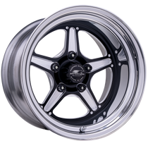 Shop for the best deals on the Billet Specialties Street Lite | Black Drag Wheel | 15x15 | 5.50in BS | 5x127 (5x5) - BRS23515L7355 from DragRacingWheels.com.