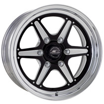 Shop for the best deals on the Billet Specialties Street Lite 6 LT | Black Drag Wheel | 17x7 |  4.375in BS | 6x139.7 (6x5.5) - BRS36770S8343 from DragRacingWheels.com.