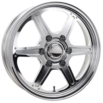 Billet Specialties Street Lite 17x7 | 6x139.7 BC | 4.00in BS - Polished Wheel - RS36770V8340 for Chevrolet Silverado 1500 1999-2026, GMC Sierra 1500 1999-2026