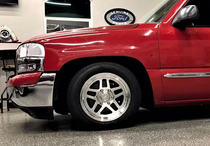 Bogart Racing D10 2-Piece Street Strip Brushed Polished Wheel 17x7 | 6x5.5 | GM 1500 | 4.25 in. BS - BRWD10170765564P for 1999, 2000, 2001, 2002, 2003, 2004, 2005, 2006, 2007, 2008, 2009, 2010, 2011, 2012, 2013, 2014, 2015, 2016, 2017, 2018, 2019, 2020, 2021, 2022, 2023, 2024, 2025, 2026 Chevrolet Silverado 1500 and GMC Sierra 1500