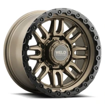 Shop WELD Swift 17x9 Satin Bronze / Black Wheels in 8x170 at DragRacingWheels.com. Fits Ford F-250 & F-350 Super Duty 1999-2026 and most non-dually F-450 / F-550 8x170 trucks. Verified fitment and fast shipping.