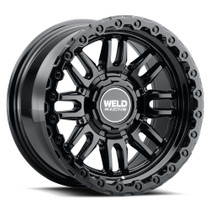 Shop WELD Swift 20x9 Gloss Black Wheels in 5x127 and 5x139.7 at DragRacingWheels.com. Fits Jeep Wrangler JL, Gladiator JT and Ram 1500 Classic 1994-2024. Verified fitment and fast shipping.