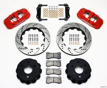 Wilwood AERO4 Big Brake Rear Truck Kit | 1999-2010 GM 1500 Trucks and SUVs | 140-9407-DR