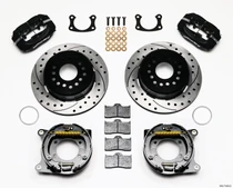 Wilwood Forged Dynalite P/S Park Brake Kit | New Big Ford 2.50-inch Offset | 140-7140-D