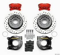 Wilwood Forged Dynalite P/S Park Brake Kit | Chevy 12-Bolt with C-Clips | Drilled | 140-7141-DR