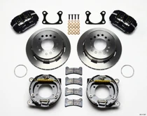 Wilwood Dynapro Low-Profile Rear Parking Brake Kit | Big Ford 2.36-inch Offset | 140-11387