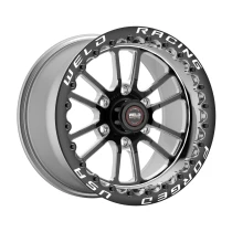 Weld Racing RT-S S70 HD Forged 17x10 / 6x135 BP / 7.2in. BS Matte Black Center Drag Wheel (Low Pad) - Black Single Beadlock #70LB7100Y72F
