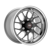 Weld Racing RT-S Twisted S78 HD Forged Aluminum 17x9.5 / 6x135 BP / 6.2in. BS  Black Center Drag Wheel (Low Pad) - 78LB7895Y62A for 2004-2026 Ford F-150