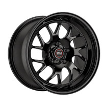 Weld Racing RT-S Twisted S78 15x10 / 5x4.5 BP / 7.5in. BS Full Gloss Black Drag Wheel (Medium Pad) - 78MB-510ABB75AB