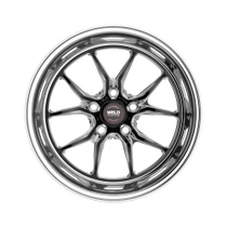 Weld Racing RT-S S85 18x8 / 5x4.75mm BP / 5.1in. BS Gloss Black Milled Drag Wheel (High Pad) - 85HB8080B51A