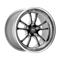 Weld Racing RT-S S70 17x11 / 5x5mm BP / 5.76in. BS / -6 Offset / Black Drag Wheel (High Pad) - #70HB7110C57A for Durango Hellcat / SRT 2021-2026, Jeep Grand Cherokee SRT 2012-2021, Jeep Trackhawk SRT 2018-2021 - Designed for Vicrez Widebody Kit Demon Style vz101924