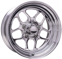 Shop for the best deals on the Billet Specialties Win Lite 17x10 | 5x4.5 (5x114.3) BC | 7.5in BS Non-BeadLock Polished Drag Wheel | S197 Mustang - RS22710R6575 from DragRacingWheels.com, the racing wheel fitment experts.