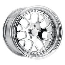 CCW CZ14 Polished Wheels (Full Set) 18x9.5 +25 Offset  / 18x11 +19 Offset  / 5x114.3 BP / 1999-2004 Cobra SVT Mustang | Mach 1 | Bullitt | GT | V6