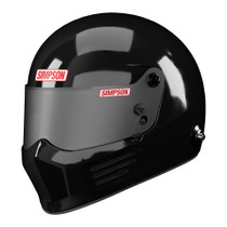 Simpson Safety Bandit Full Face Helmet, Snell Approved with Head and Neck Support Black product photo