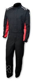 Impact Racing Axis 2.4 One-Piece Driving Suit Black and Red product photo