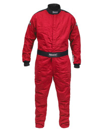 Allstar Performance Driving Suit SFI 3.2A/5, Multi-Layer Aramid and Fire-Retardant Cotton Red product photo