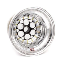 WELD Racing Magnum Sprint 15x15 Black Center - Polished Shell Inner Beadlock Sprint Car Wheel - 735B-51536