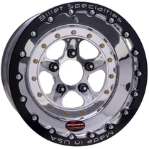 Billet Specialties Comp 5 Single Beadlock 15x11 5x4.50 BC 4.50in BS Polished Drag Wheel CSBL035116545