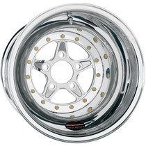 Billet Specialties Comp 5 Non-BeadLock 16x16 5x4.50 BC 4.50in BS Polished Drag Wheel CSB036166545