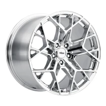 Voxx Replica Corvette CZ8-Style 19x8.5 5x120 BC +50mm Chrome Wheel CZ8 985-5120-50 C - face view