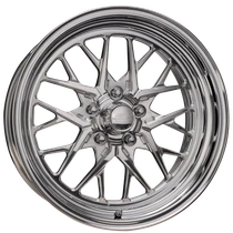 Billet Specialties Redline LT | Polished Drag Wheel | 17x10 | 6 BS | +13 Offset | 5x5 / 5x127 BC (C10 / OBS C1500) - RS75710S7360 for Chevrolet Silverado C1500 2WD 1988-1999, Chevy C10 1967-1987