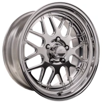 Upgrade your 1999-2026 Chevrolet Silverado 1500 or GMC Sierra 1500 with the Billet Specialties Turbo LT Polished 17x11 forged drag wheel featuring a 6x139.7 bolt pattern, 4.50-inch backspacing, lightweight 6061-T6 construction, and race-proven performance.