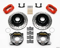 Wilwood Forged Dynalite Park Brake Kit | Small Ford 2.50-inch Offset | Drilled | 140-9282-DR