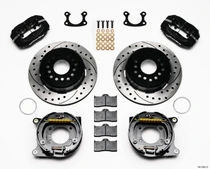 Wilwood Forged Dynalite Park Brake Kit | Small Ford 2.50-inch Offset | Drilled | 140-9282-D