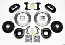 Wilwood Narrow Superlite 4R Rear Parking Brake Kit | Chevy 12-Bolt C-Clip Axle | 140-12964