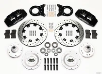 Wilwood Dynapro 6 Front Hub Kit | 1965-1969 Ford Mustang | 12.19in Drilled | 140-12947-D