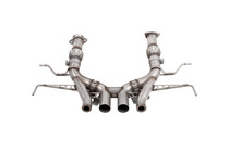CORSA Track Series Cat-Back Exhaust | 2023-2026 Chevrolet Corvette Z06 5.5L LT6 V8 | Polished Tips | 21113