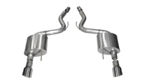 CORSA Sport Axle-Back Exhaust | 2015-2017 Ford Mustang 5.0L | Double X-Pipe | Dual 4.5in Polished Tips | 14326