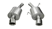 CORSA Sport Axle-Back Exhaust | 2005-2010 Ford Mustang GT/Shelby GT500/Shelby GT500KR 5.4L V8 | Polished Tips | 14311