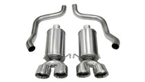 CORSA Xtreme Axle-Back Exhaust | 2005-2008 Chevrolet Corvette 6.0L V8 | Polished Tips | 14469