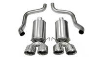 CORSA Xtreme Axle-Back Exhaust | 2009-2013 Chevrolet Corvette ZR1/Grand Sport 6.2L V8 | Polished Tips | 14470