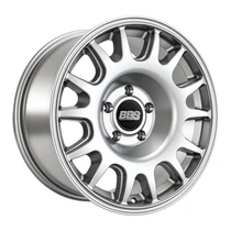 BBS TS-R 18x9 5x130 ET25 CB84.1 Satin Silver Truck Wheel - TS-R189029P2503
