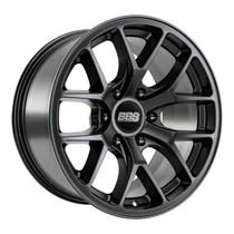 BBS TS-P 18x9in - 6x135 - 87.1 CB - ET12 - Satin Black Wheel