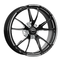 WELD Racing Full Throttle 18x6 Gloss Black Milled Front Runner - 82C-1806256-B