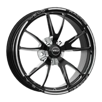 WELD Racing Full Throttle 15x3.5 Gloss Black Milled Front Runner - 82C-15202-B