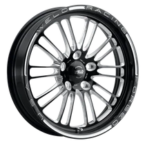 WELD Racing RPM 15x3.5 Gloss Black Milled Front Runner - 85C-15204-B