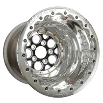 Weld Magnum 15x10 / 5x4.5 / 3 BS / 3.18 HB - Black Center - Polished Shell - Polished SBL MT Wheel