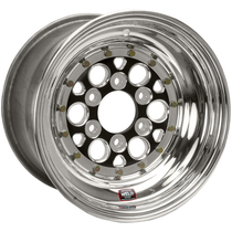 Weld Magnum 15x12 / 5x4.5 / 4 BS / 3.18 HB - Black Center - Polished Shell - Non-BL Wheel